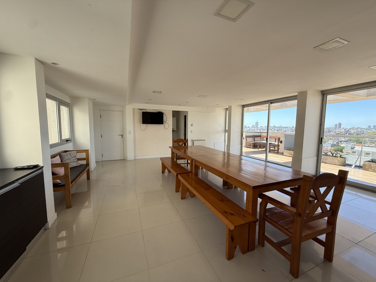 PISO 4 AMBIENTES CON COCHERA Y AMENITIES EN CHAUVIN. MAR DEL PLATA