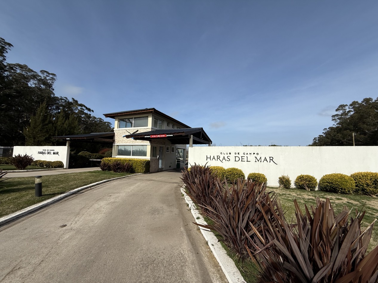 LOTES EN VENTA EN BARRIO PRIVADO HARAS DEL MAR. SANTA CLARA DEL MAR 