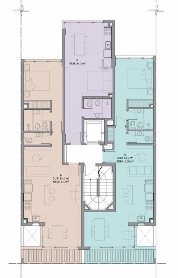 MONOAMBIENTES A ESTRENAR ENTREGA INMEDIATA - BARRIO SAN JOSE. MAR DEL PLATA