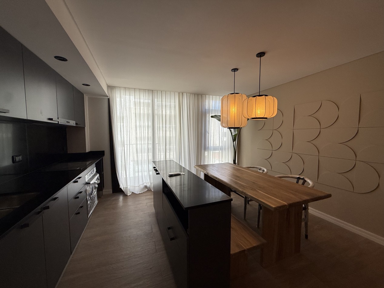 VENTA DEPARTAMENTO 2 AMBIENTES A ESTRENAR AMOBLADO Y CON BALCON -  TORRE REDBRICKS. MAR DEL PLATA