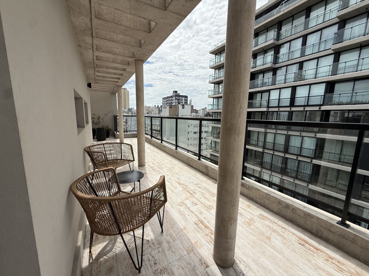 VENTA DEPARTAMENTO 2 AMBIENTES DE CATEGORIA CON COCHERA Y AMENITIES EN GUEMES. MAR DEL PLATA