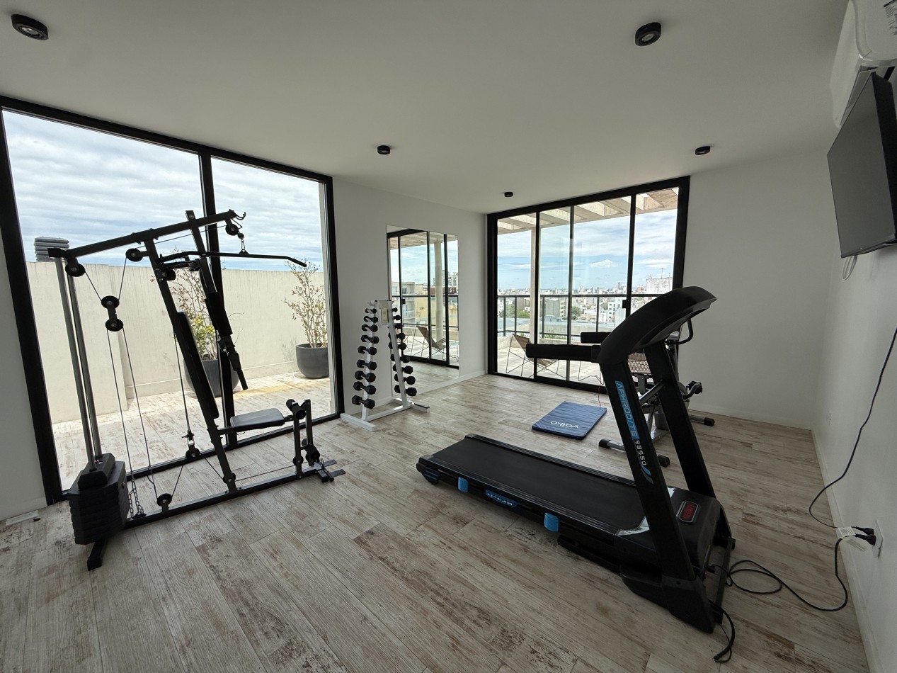 VENTA DEPARTAMENTO 2 AMBIENTES DE CATEGORIA CON COCHERA Y AMENITIES EN GUEMES. MAR DEL PLATA