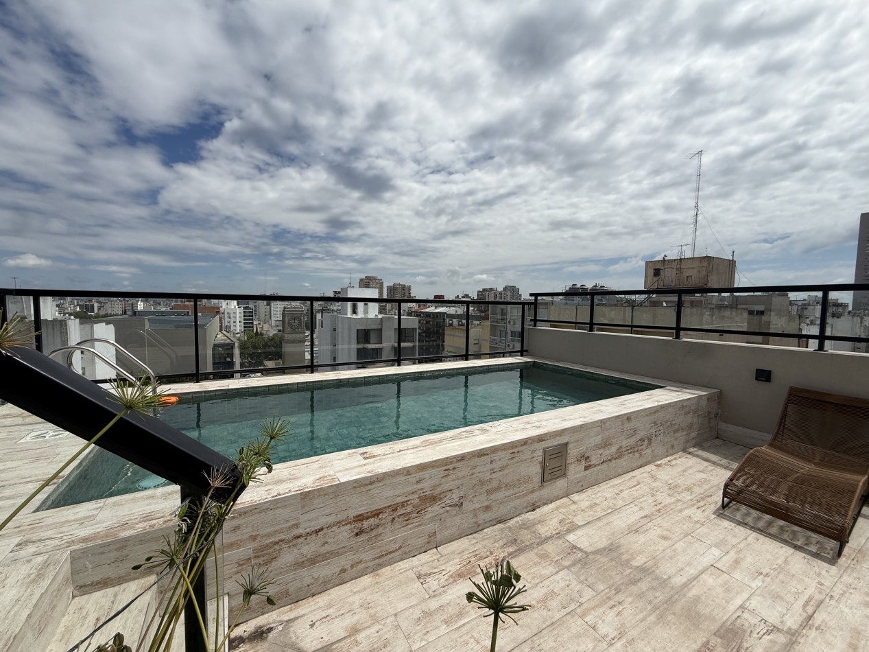 VENTA DEPARTAMENTO 2 AMBIENTES DE CATEGORIA CON COCHERA Y AMENITIES EN GUEMES. MAR DEL PLATA