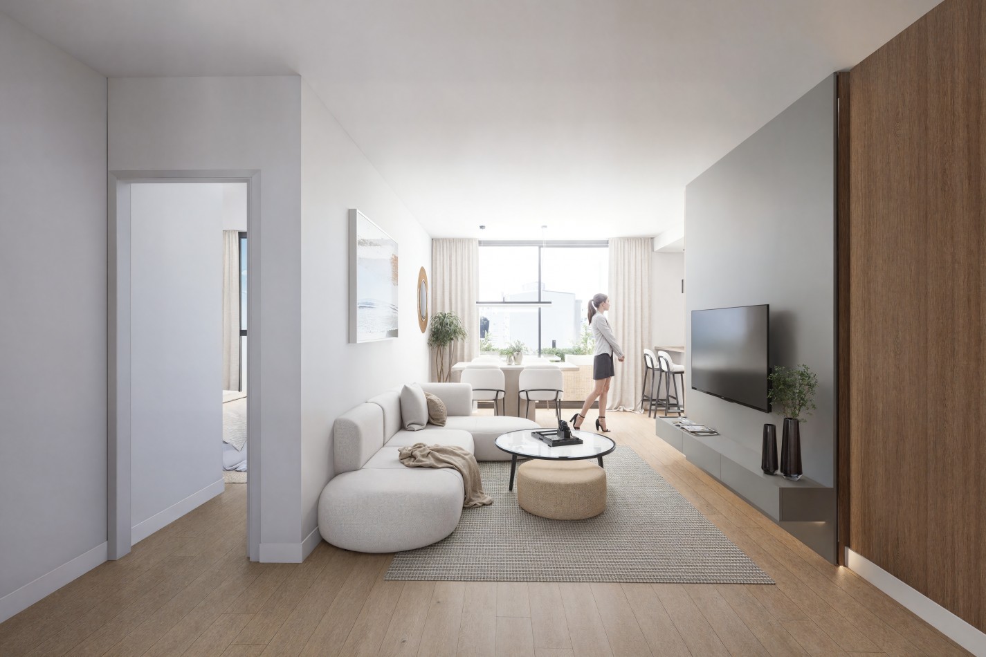  2 AMBIENTES A ESTRENAR CON COCHERA Y BAULERA - EDIFICIO FLAT DESIGN - ZONA ALDREY. MAR DEL PLATA