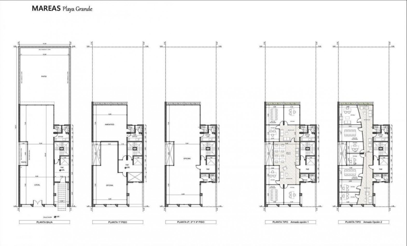 VENTA EN POZO OFICINAS PREMIUM EN PLAYA GRANDE. MAR DEL PLATA
