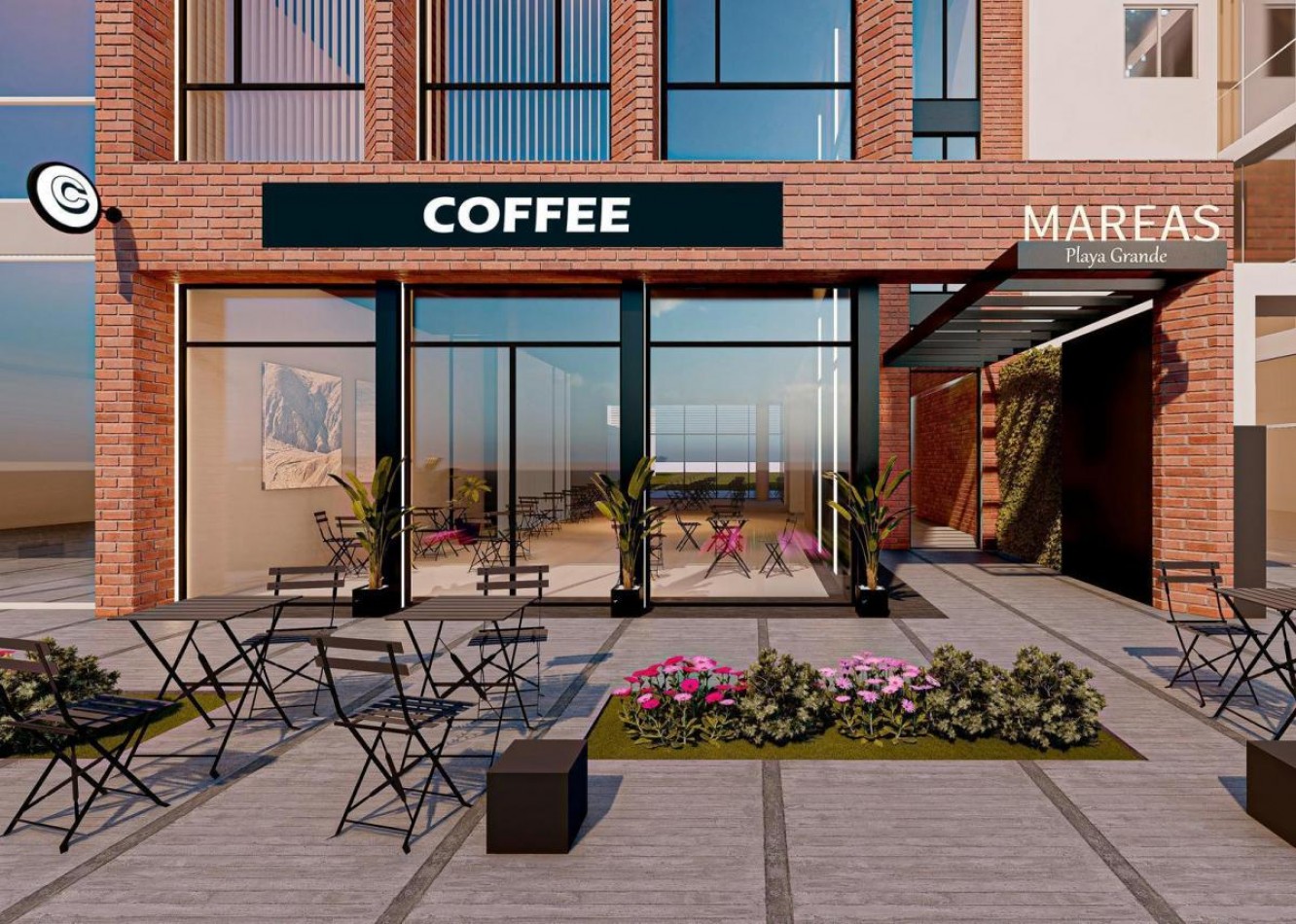 VENTA EN POZO OFICINAS PREMIUM EN PLAYA GRANDE. MAR DEL PLATA