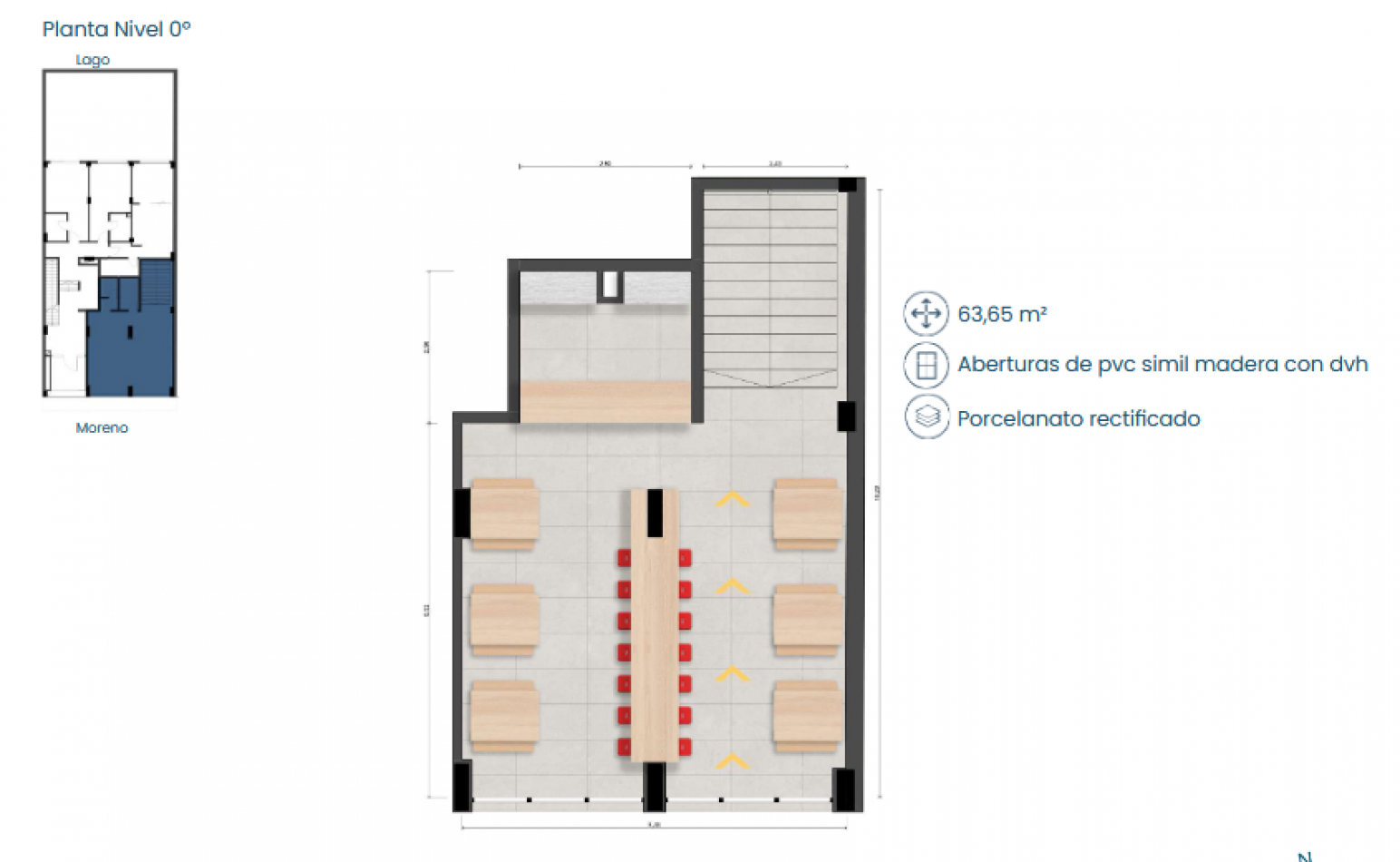 LOCAL COMERCIAL EN VENTA EN BARILOCHE - EDIFICIO M276. FINANCIACION DIRECTA