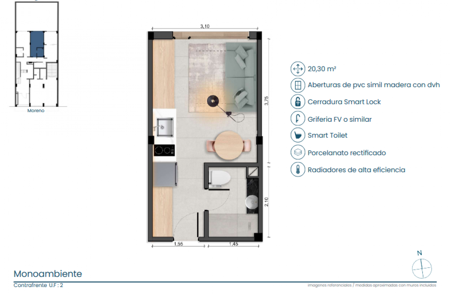 DEPARTAMENTOS EN VENTA - PROYECTO M.276 LUXURY APARTMENTS. BARILOCHE