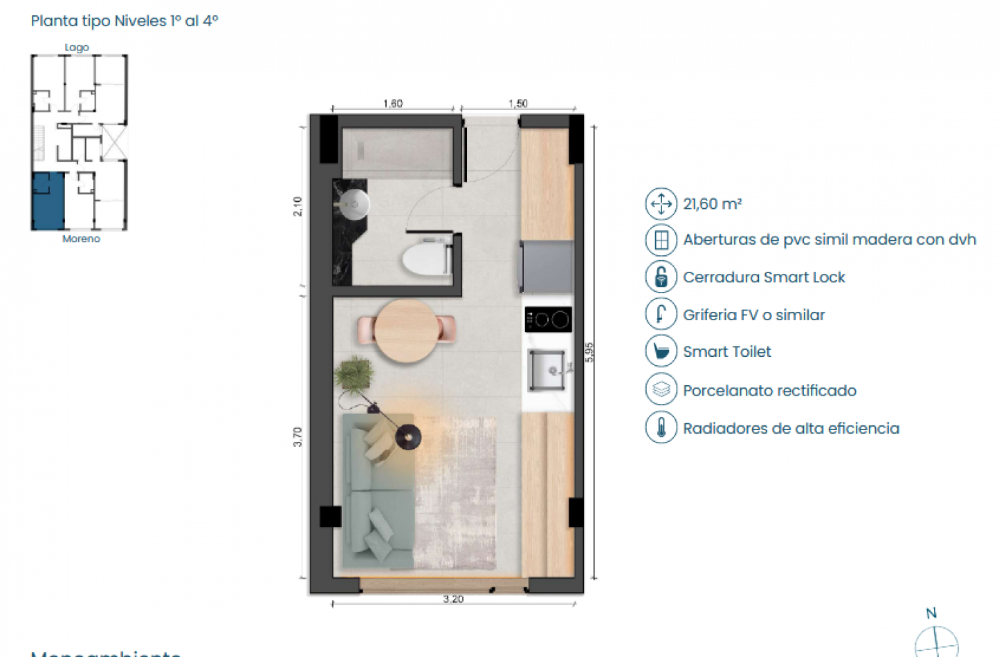 DEPARTAMENTOS EN VENTA - PROYECTO M.276 LUXURY APARTMENTS. BARILOCHE