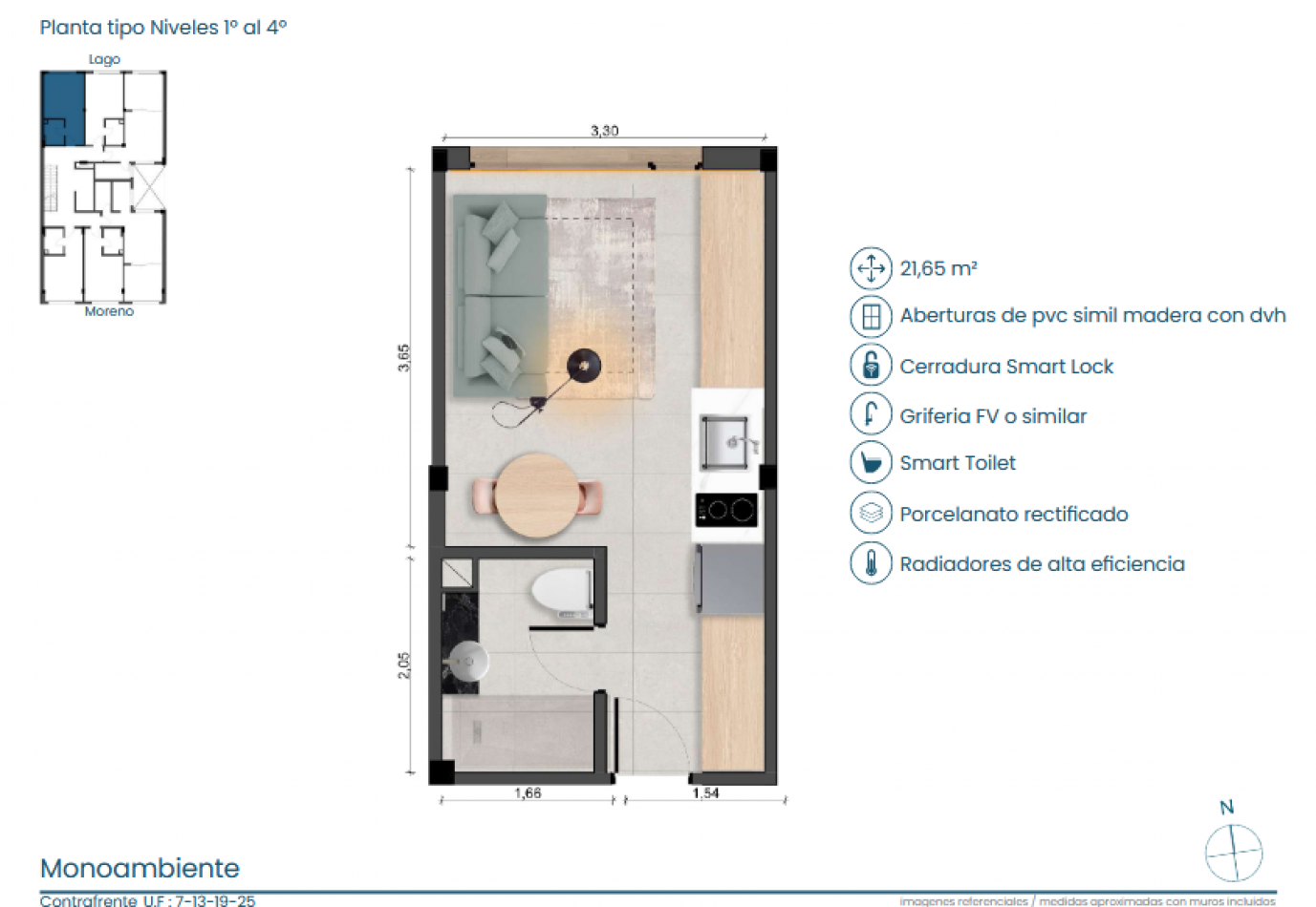 DEPARTAMENTOS EN VENTA - PROYECTO M.276 LUXURY APARTMENTS. BARILOCHE