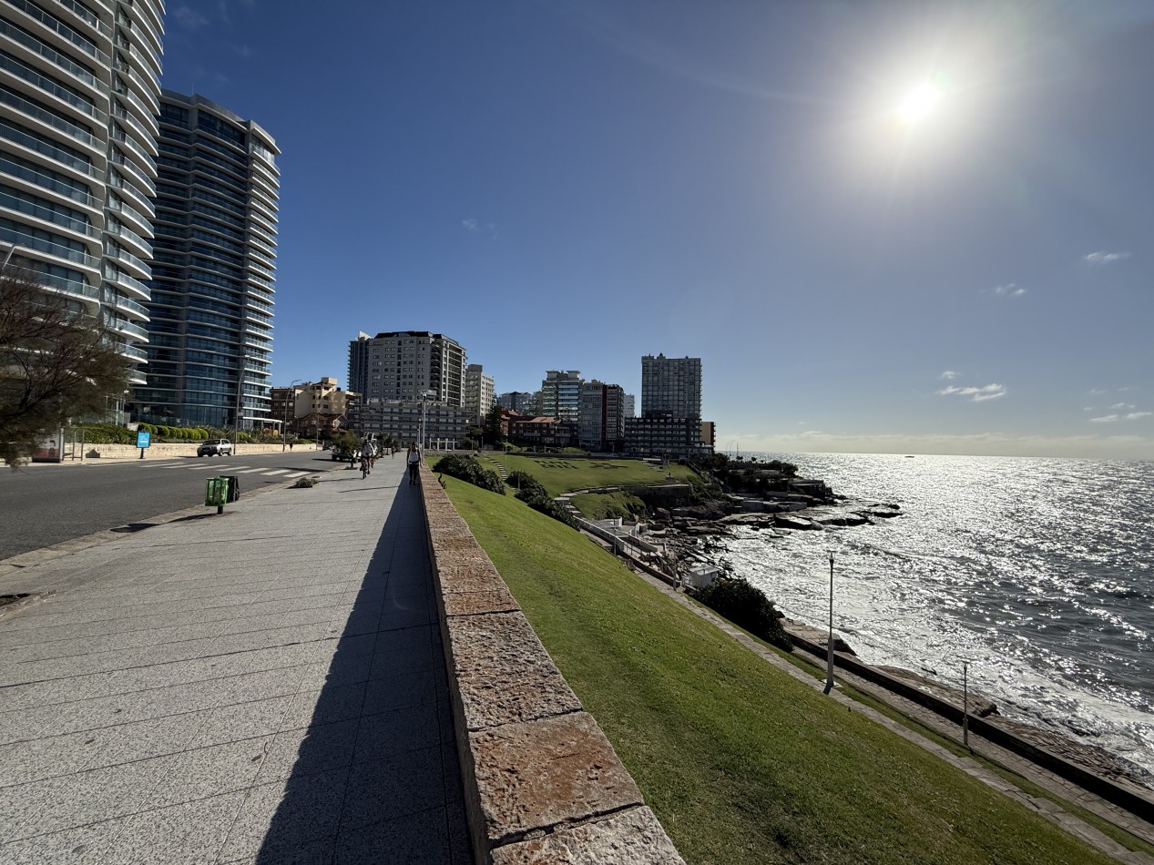DEPARTAMENTO 3 AMBIENTES CON DEPENDENCIA - PRIMERA LINEA AL MAR - PLAYA CHICA. MAR DEL PLATA 