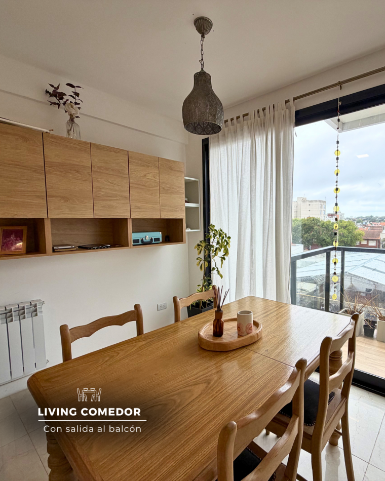 DEPARTAMENTO DE 2 AMBIENTES CON COCHERA, BAULERA Y OFICINA PRIVADA. BARRIO SAN JOSE