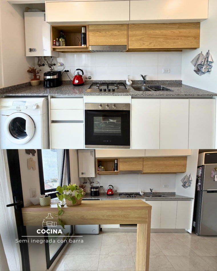 DEPARTAMENTO DE 2 AMBIENTES CON COCHERA, BAULERA Y OFICINA PRIVADA. BARRIO SAN JOSE