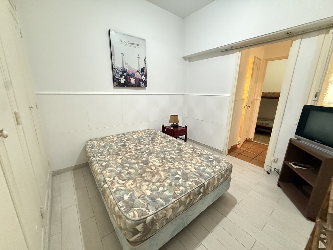 DEPARTAMENTO 3 AMBIENTES CON DEPENDENCIA - PRIMERA LINEA AL MAR - PLAYA CHICA. MAR DEL PLATA 