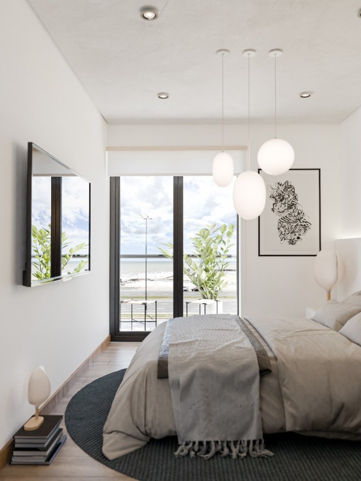 VENTA DEPARTAMENTOS 3 AMBIENTES CON VISTA PLENA AL MAR - ZONA NORTE. MAR DEL PLATA