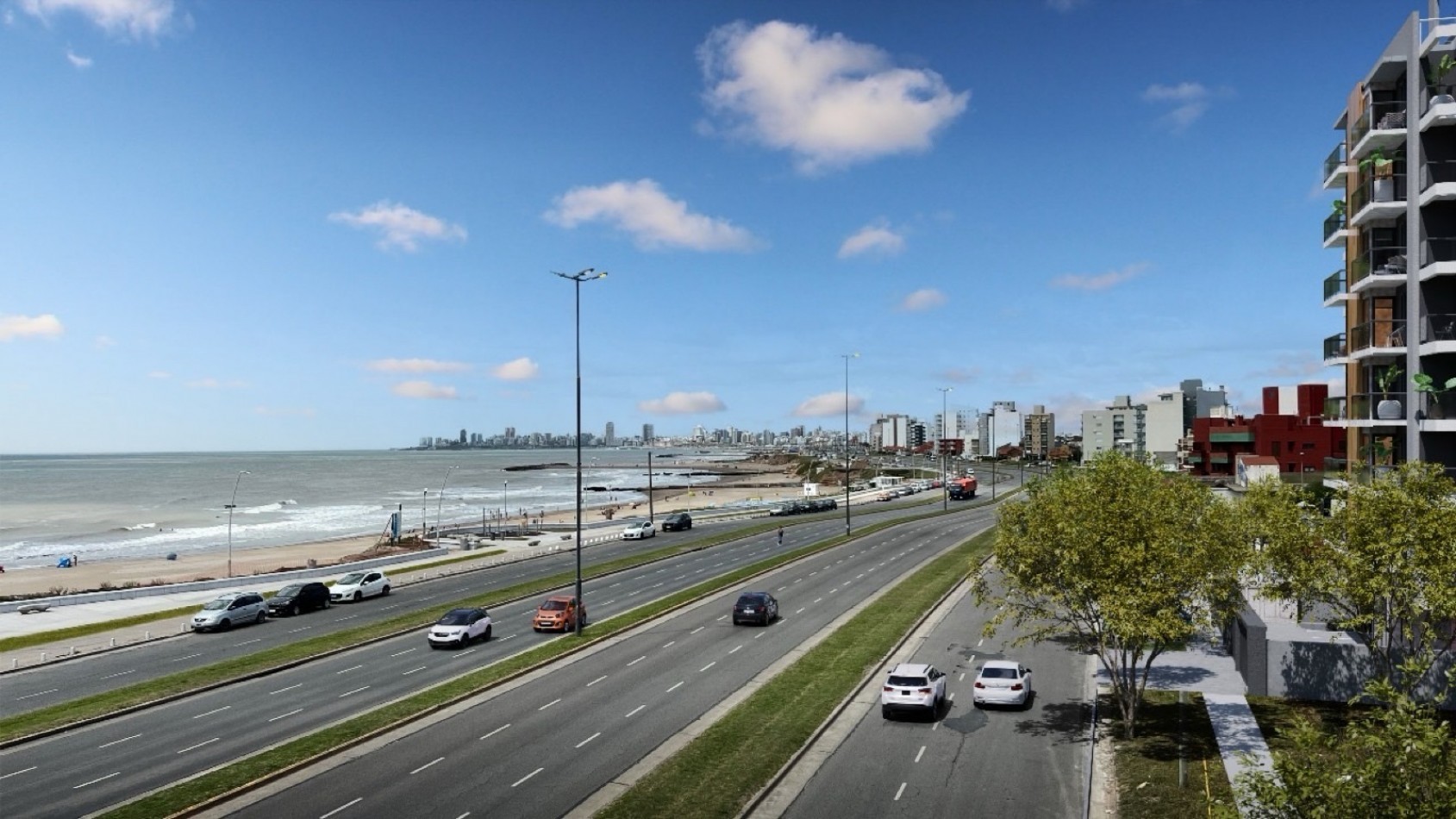 VENTA DEPARTAMENTOS 3 AMBIENTES CON VISTA PLENA AL MAR - ZONA NORTE. MAR DEL PLATA