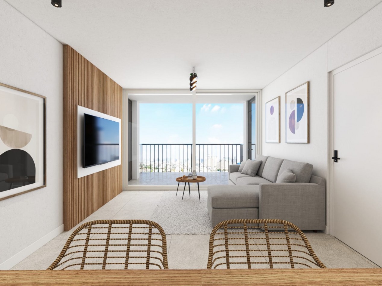 DEPARTAMENTO 2 AMBIENTES A ESTRENAR CON BALCON - A METROS DEL MAR - PARQUE LURO. MAR DEL PLATA