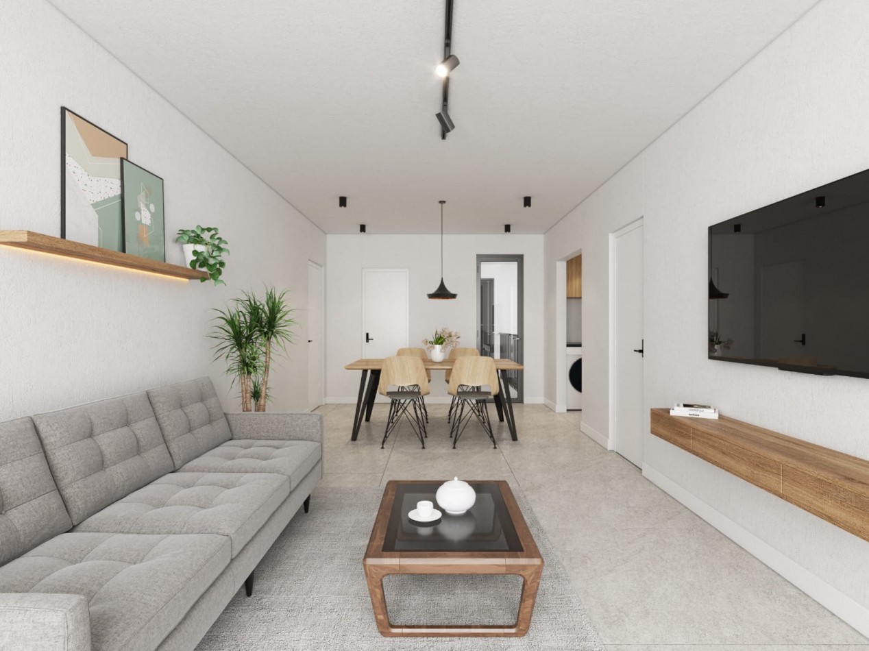 DEPARTAMENTO 2 AMBIENTES A ESTRENAR CON BALCON - A METROS DEL MAR - PARQUE LURO. MAR DEL PLATA