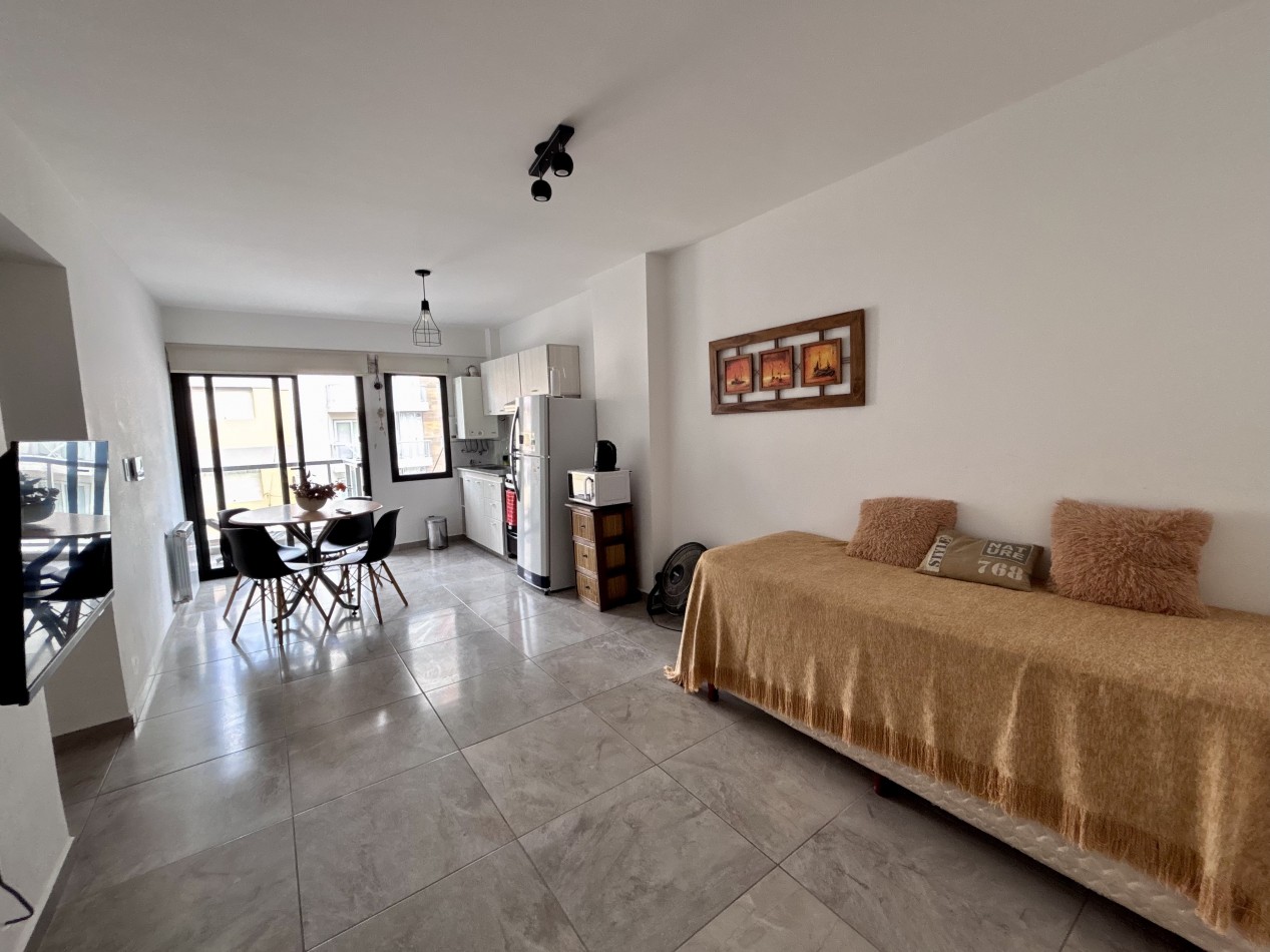 DEPARTAMENTO EN ALQUILER HASTA DICIEMBRE 2026 - 2 AMBIENTES CON BALCON EN LA PERLA. MAR DEL PLATA