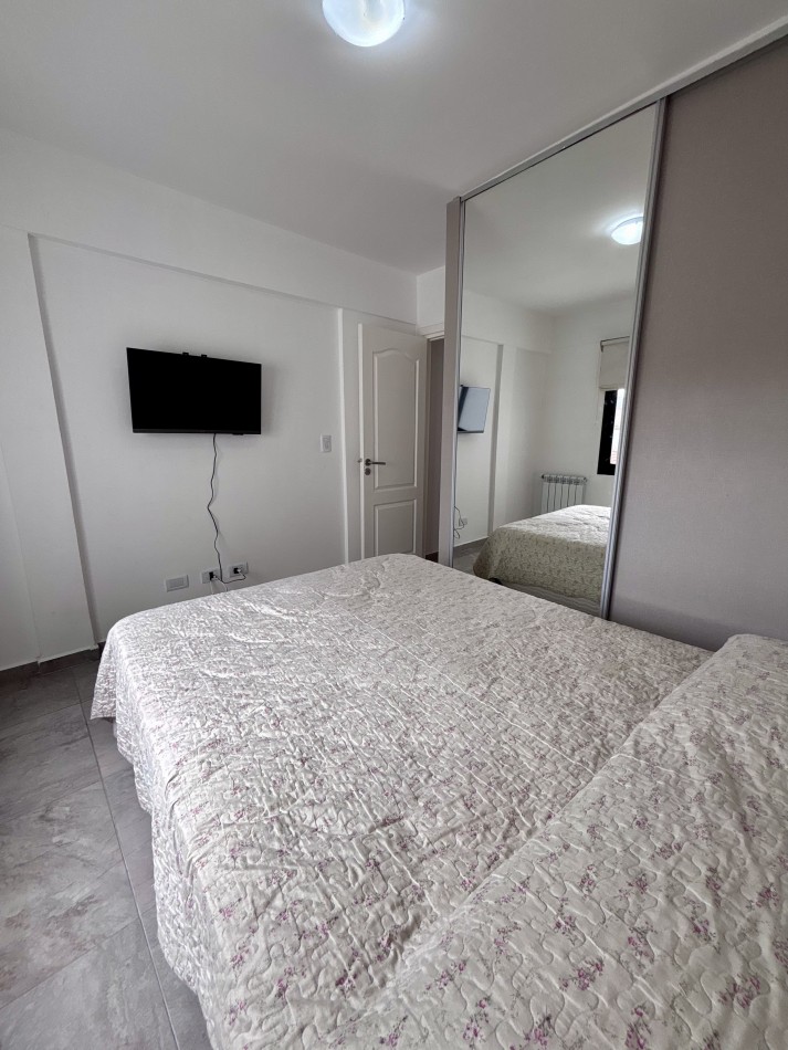 DEPARTAMENTO EN ALQUILER HASTA DICIEMBRE 2026 - 2 AMBIENTES CON BALCON EN LA PERLA. MAR DEL PLATA