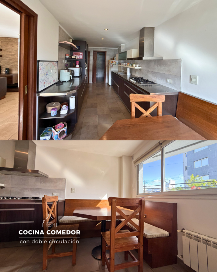 PISO DE CUATRO AMBIENTES CON COCHERA, DOS BAULERAS, PISCINA Y QUINCHO EN CHAUVIN. MAR DEL PLATA 