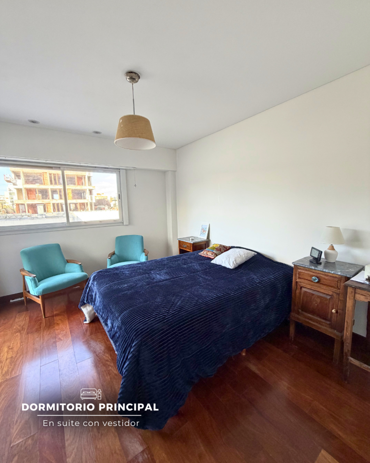 PISO DE CUATRO AMBIENTES CON COCHERA, DOS BAULERAS, PISCINA Y QUINCHO EN CHAUVIN. MAR DEL PLATA 