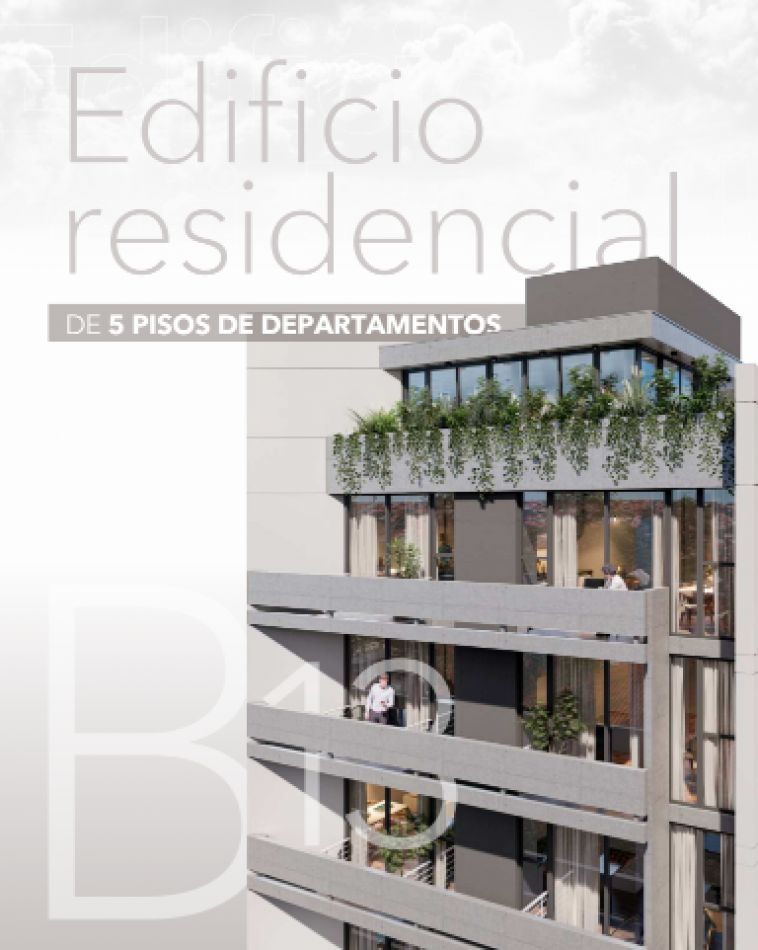 EDIFICIO BONJO 13 - VENTA 2 AMBIENTES DE CATEGORIA EN CHAUVIN - ENTREGA 2027