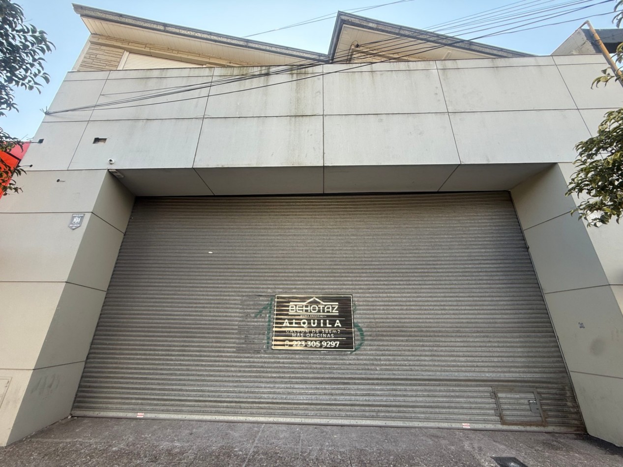 ALQUILER IMPORTANTE LOCAL COMERCIAL-GALPON SOBRE AV. JUAN B JUSTO