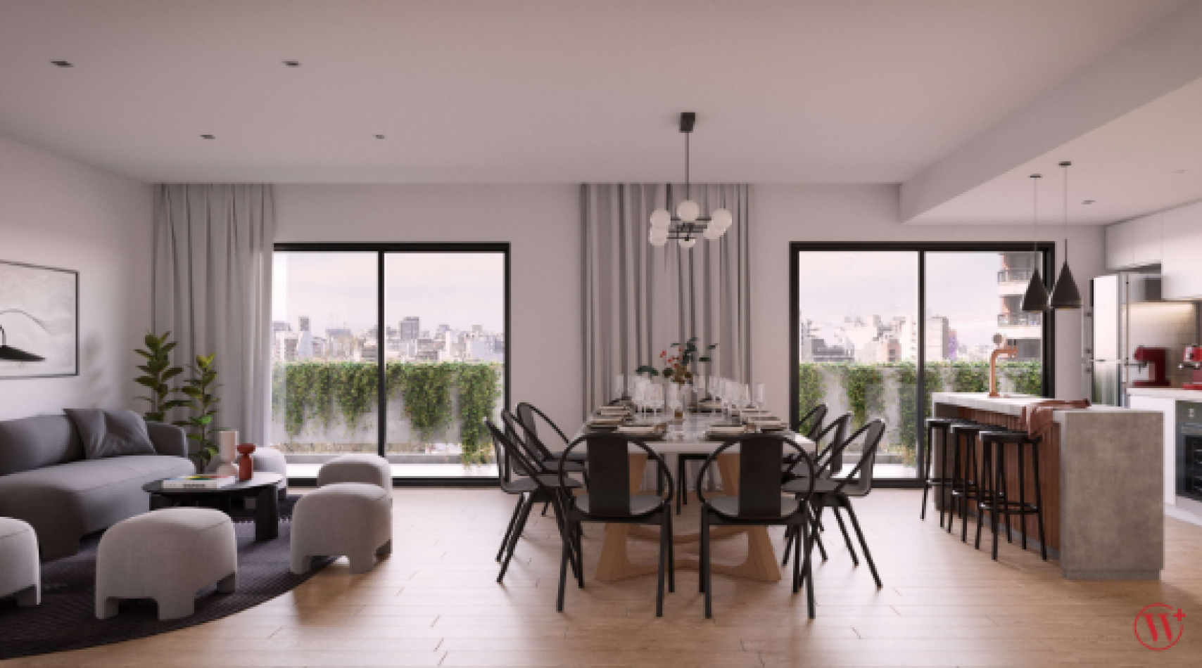 EDIFICIO WESTON PLAZA MITRE - 2 AMBIENTES EN POZO 