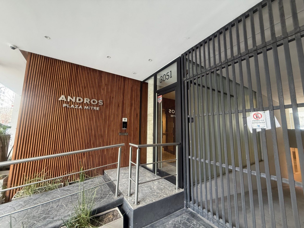 DEPARTAMENTO 2 AMBIENTES CON BALCON Y PATIO - EDIFICIO ANDROS - PLAZA MITRE