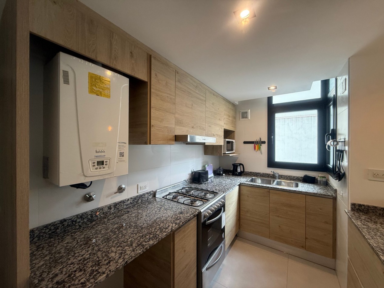 DEPARTAMENTO 2 AMBIENTES CON BALCON Y PATIO - EDIFICIO ANDROS - PLAZA MITRE