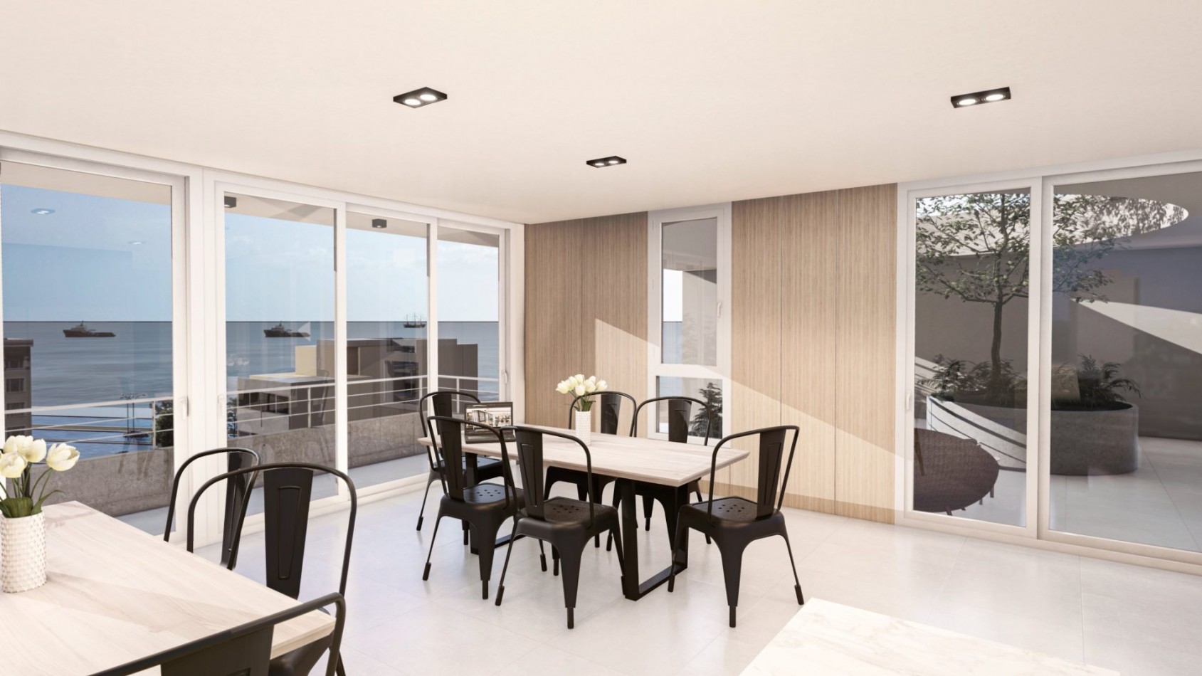 BONJO 11 - 3 AMBIENTES CON VISTA LATERAL AL MAR - PERLA NORTE - PROXIMA ENTREGA
