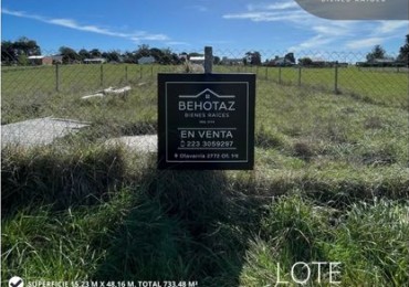 LOTE EN SAN EDUARDO CHAPADMALAL.MAR DEL PLATA