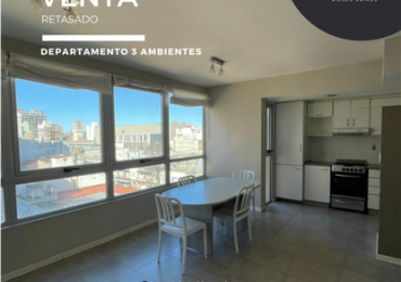 ()DEPARTAMENTO TRES AMBIENTES CON COCHERA. MAR DEL PLATA.