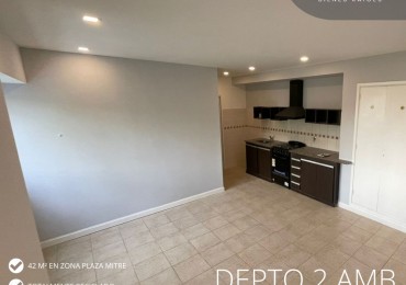 ()DEPARTAMENTO DE DOS AMBIENTES CON DEPENDENCIA. MAR DEL PLATA 