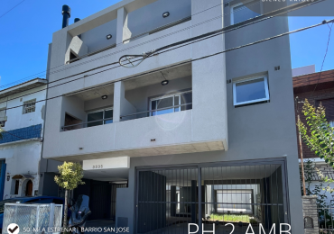 ()PH DE DOS AMBIENTES CON COCHERA A ESTRENAR. ZONA SAN JOSE. MAR DEL PLATA 