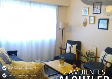 ()DEPARTAMENTO DE 2 AMBIENTES AMUEBLADO, EN ALQUILER POR TEMPORADA DE INVIERNO. MAR DEL PLATA 
