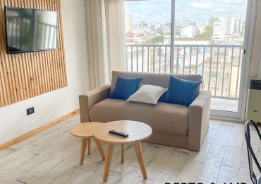 ()DEPARTAMENTO EN VENTA, 1 AMBIENTE Y 1/2 CON BALCON SALIENTE, MAR DEL PLATA
