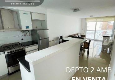 DEPARTAMENTO DE 2 AMBIENTES CON COCHERA, EN VENTA. MAR DEL PLATA.