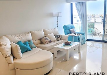 DEPARTAMENTO DE 3 AMBIENTES A LA VENTA EN EL DELFI XII, ZONA GUEMES, MAR DEL PLATA