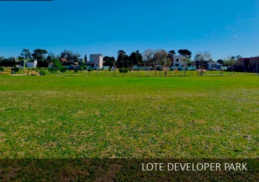 LOTE  EN BARRIO PRIVADO DEVELOPER PARK. MAR DEL PLATA