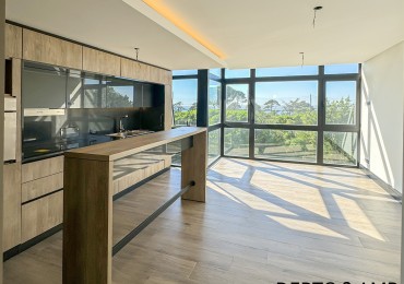 SEMIPISO DE DOS AMBIENTES A ESTRENAR CON VISTA PLENA AL MAR EN GOLF PLAYA GRANDE, MAR DEL PLATA 