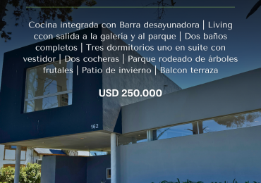 MODERNA CASA 4 AMBIENTES RODEADA DE NATURALEZA BARRIO BARRANCAS DE SAN BENITO, MAR DEL PLATA 