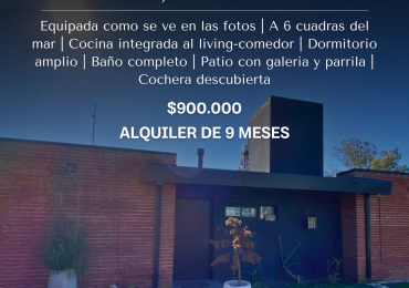 CASA 2 AMBIENTES BARRIO SAN JACINTO- ZONA SUR  