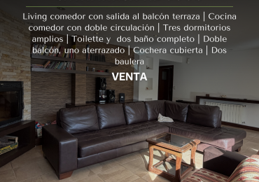 PISO DE CUATRO AMBIENTES CON COCHERA, DOS BAULERAS, PISCINA Y QUINCHO EN CHAUVIN. MAR DEL PLATA 